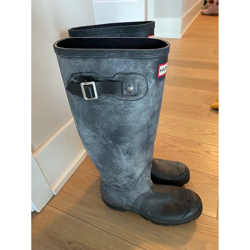 Hunter Rain Boots in Black